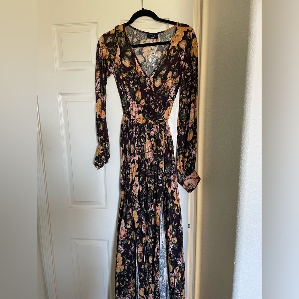 VICI Printed Maxi Dress